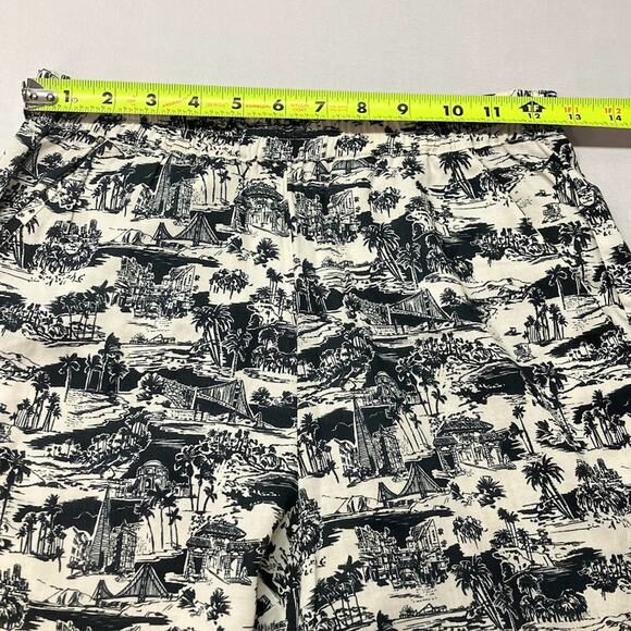 Marine Layer Allison Novelty Print Pant Womens XS Tencel Pull On San Francisco - Picture 11 of 15
